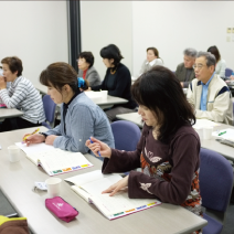 韓国語講座の様子1